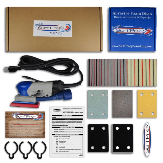 (image for) SurfPrep 3\"x 4\" Electric Ray Sander kit