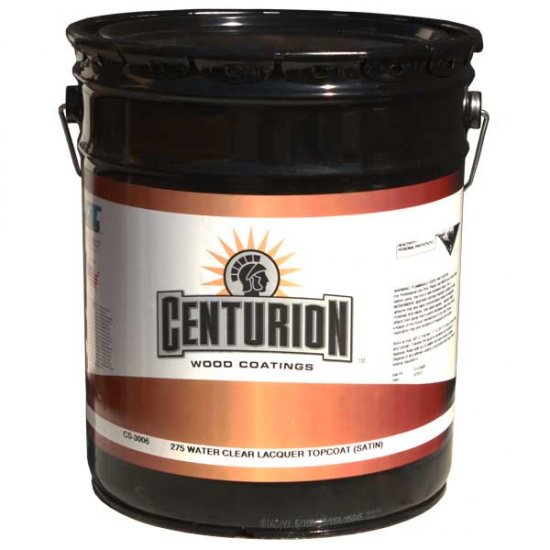 Centurion 275 Water Clear Pre-cat Lacquer - Click Image to Close